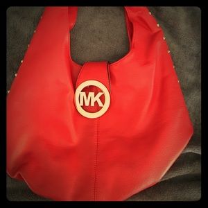 Red MK purse